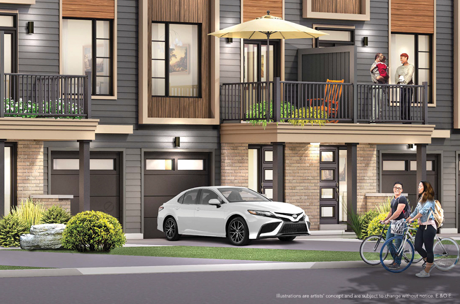 Avenue Townhome Exteriors