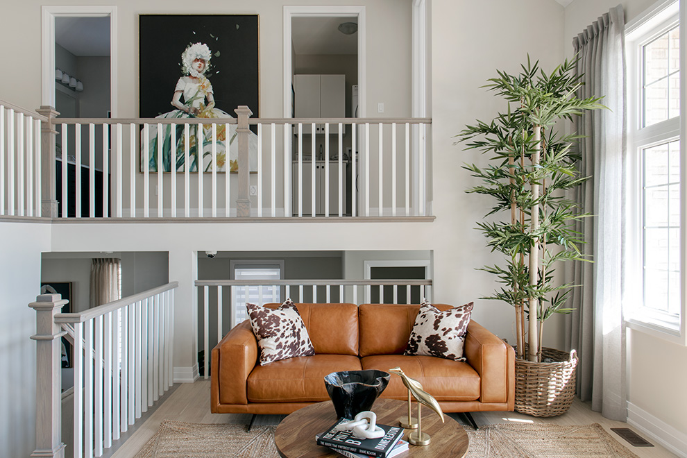 Living room of the Killarney Single Family Home