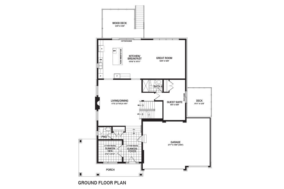 Floor plans for Le Rêve | 2022 Minto Dream Home