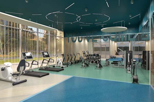 1235 Marlborough Fitness Center Rendering