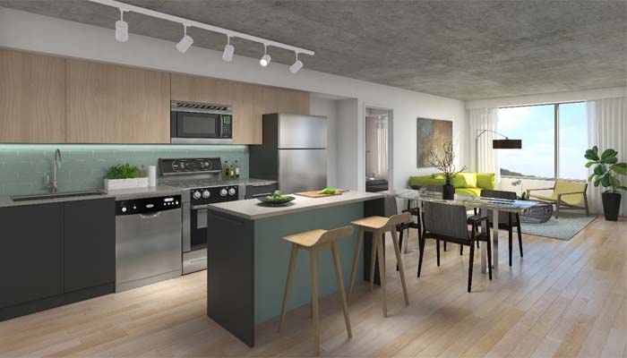 1235 Marlborough Interior Rendering 