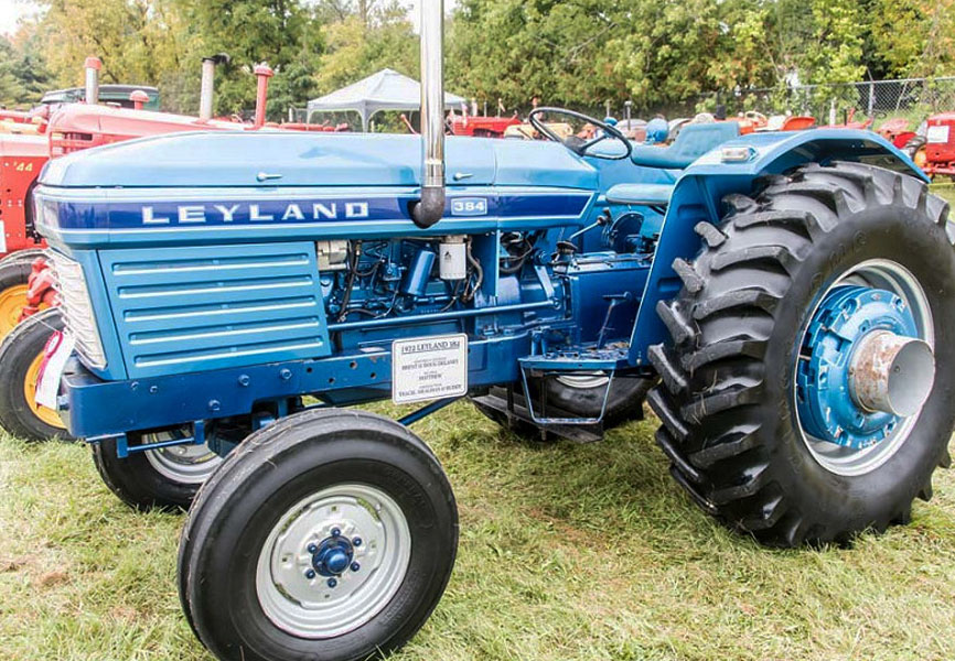 Blue Tractor