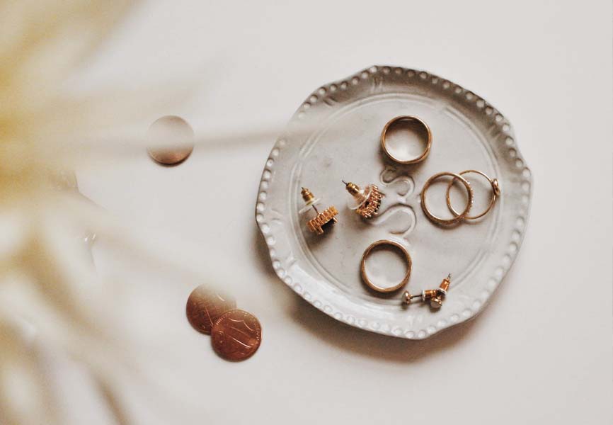 Jewelry in a Dish 