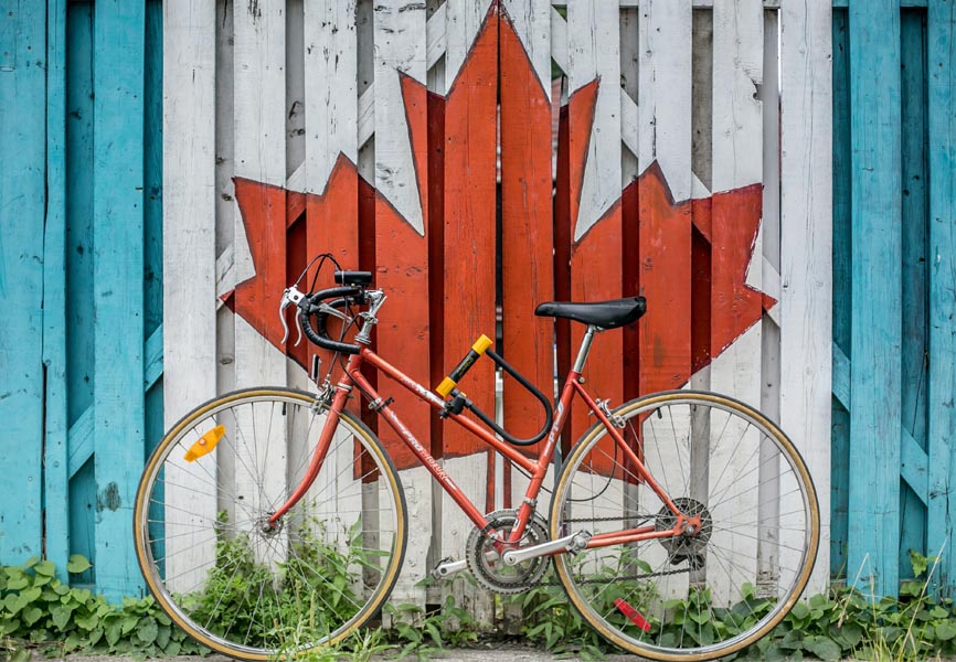 Canada Day Bike