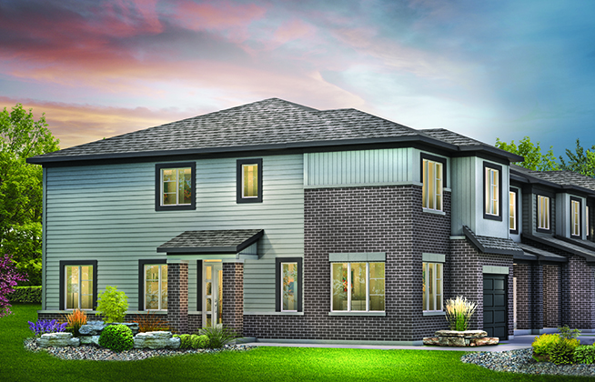 Venice Corner B Executive Townhome, located in Harmony, Ottawa