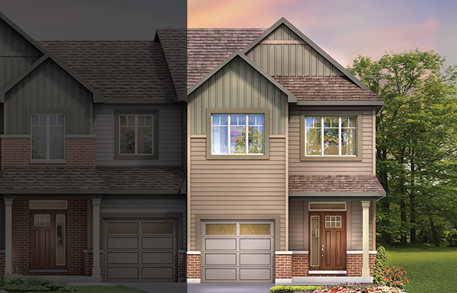 Laguna End C Executive Townhome, located in Harmony, Ottawa