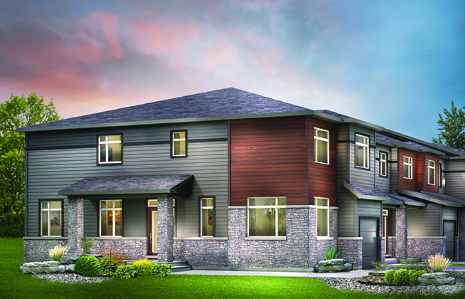 Venice Corner D Executive Townhome, located in Harmony, Ottawa