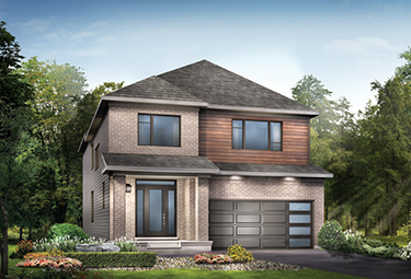 Render of Single Family Homes for sale in Barrhaven Ottawa, Quinn's Pointe by Minto Communities