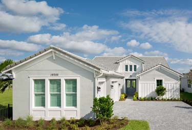 Move-in-soon, single family home. New homes for sale in Palm Beach County, Florida. Westlake, Minto Communities.