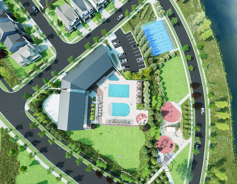 Homeowner Association in Wildflower, Airdrie. A Homeowners Association provided facility.