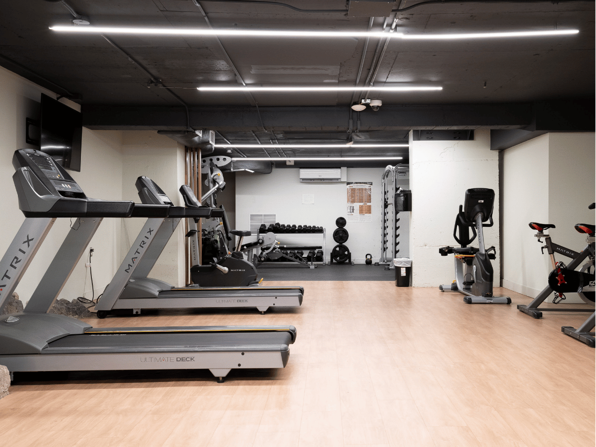 Fitness centre at Le Hill-Park.
