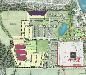 Mahogany Site Plan, Minto Communities in Manotick