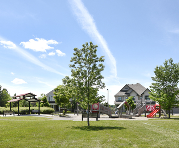 Community park in Mahogany, Manotick