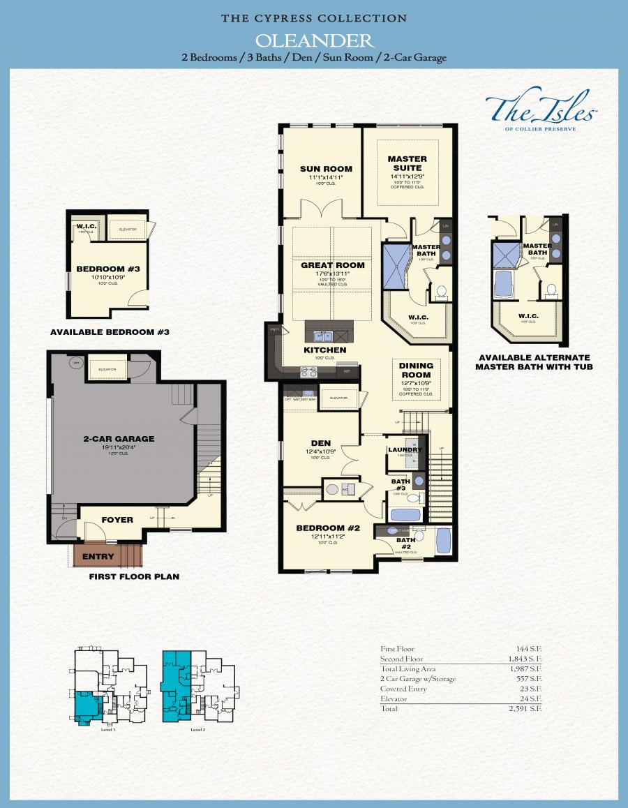 The Isles Of Collier Preserve Oleander Model New Homes FL Minto