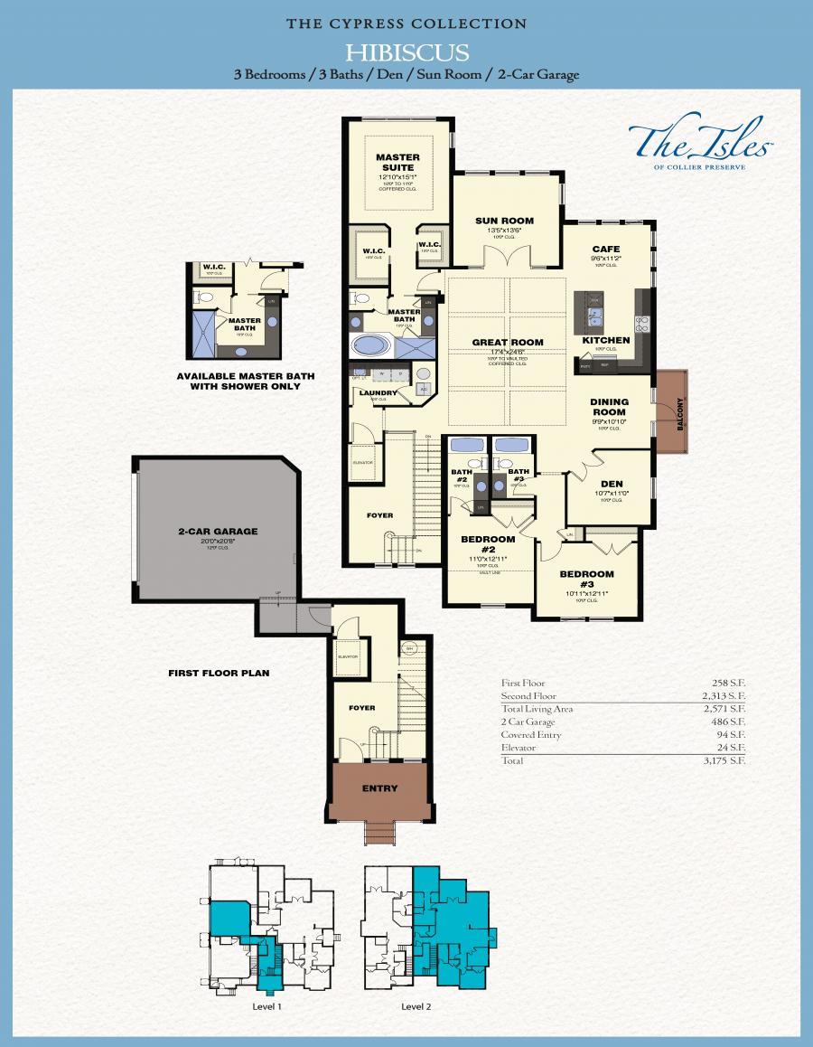 The Isles Of Collier Preserve Hibiscus Model New Homes FL Minto