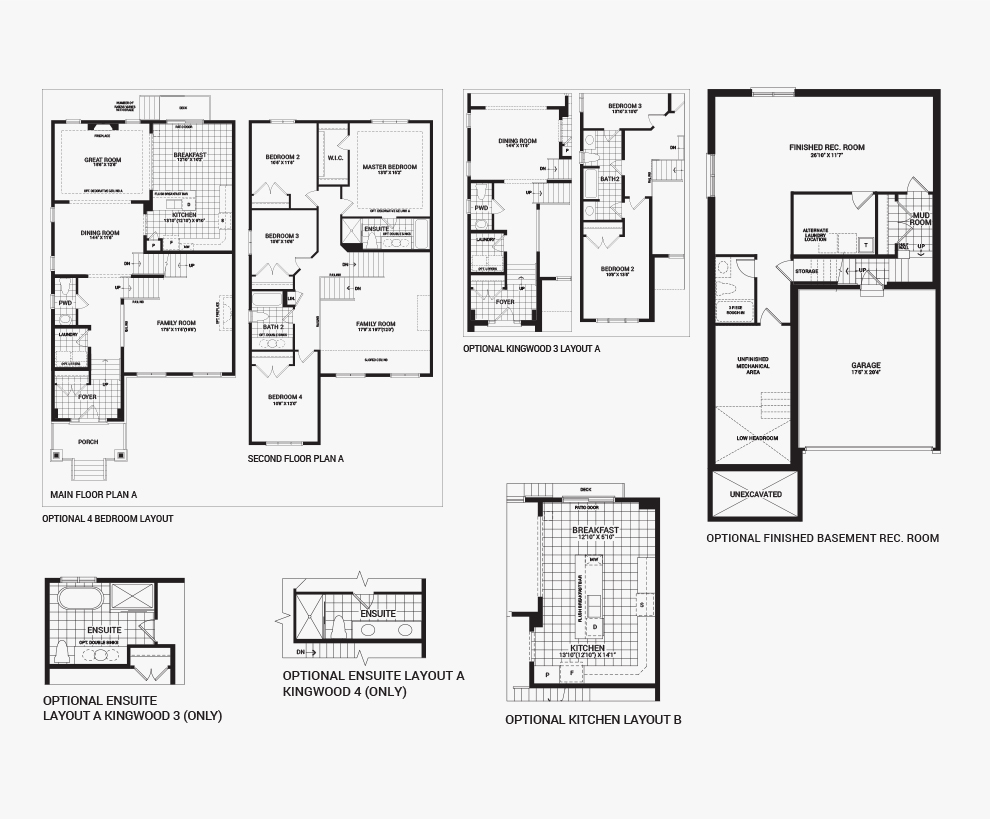 Mahogany Kingwood Manotick New Homes For Sale Minto