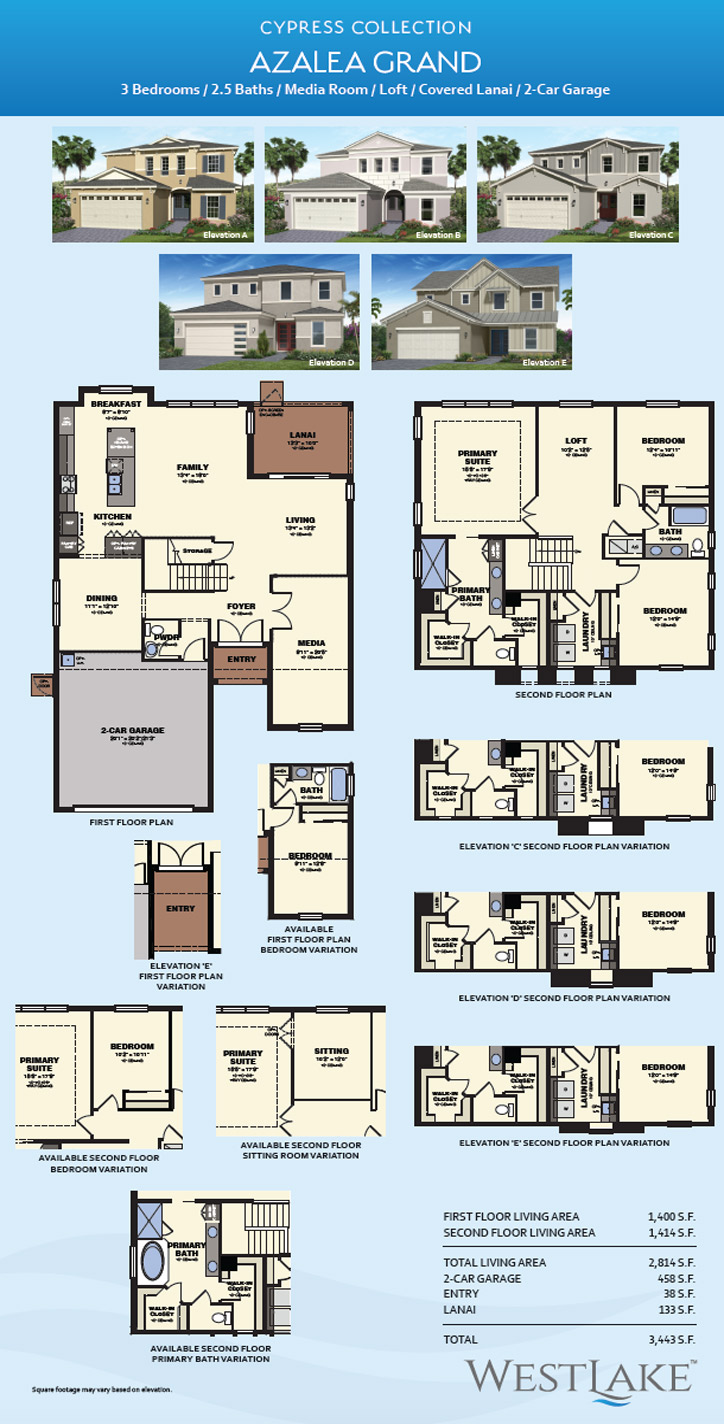 Azalea Floor Plan With Heritage Elevation Manuel Builders House