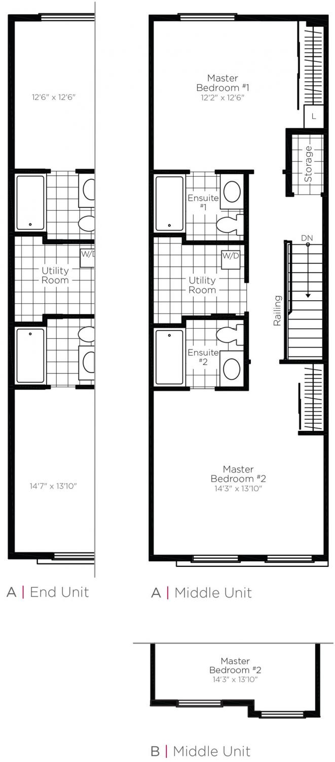 Goodwin (upper unit) New Executive Terrace Home in Retail Klondike
