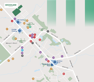 Map of Amenities in Kanata near Brookline, Minto Communities