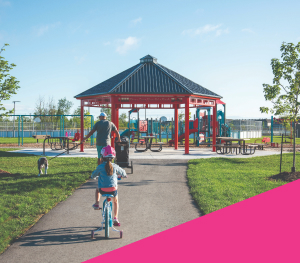 Family near Avalon Vista park, Homes For Sale in Orleans Ottawa by Minto.