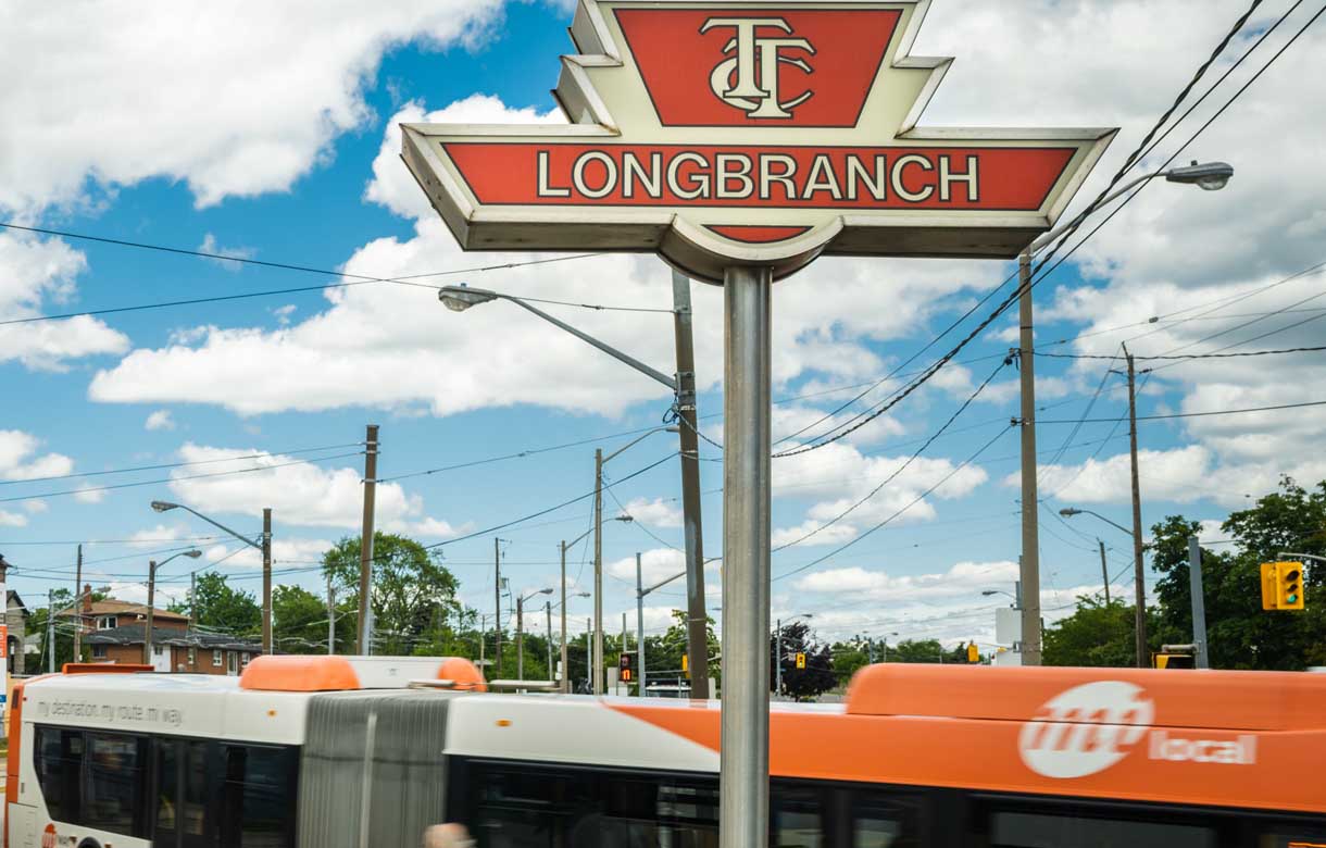 <h2 class="h6">TTC Long Branch Station in Etobicoke</h2>