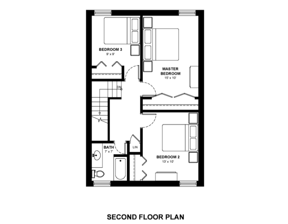 Parkwood Hills Townhomes & Garden Homes - Three Bedroom Garden Homes 2