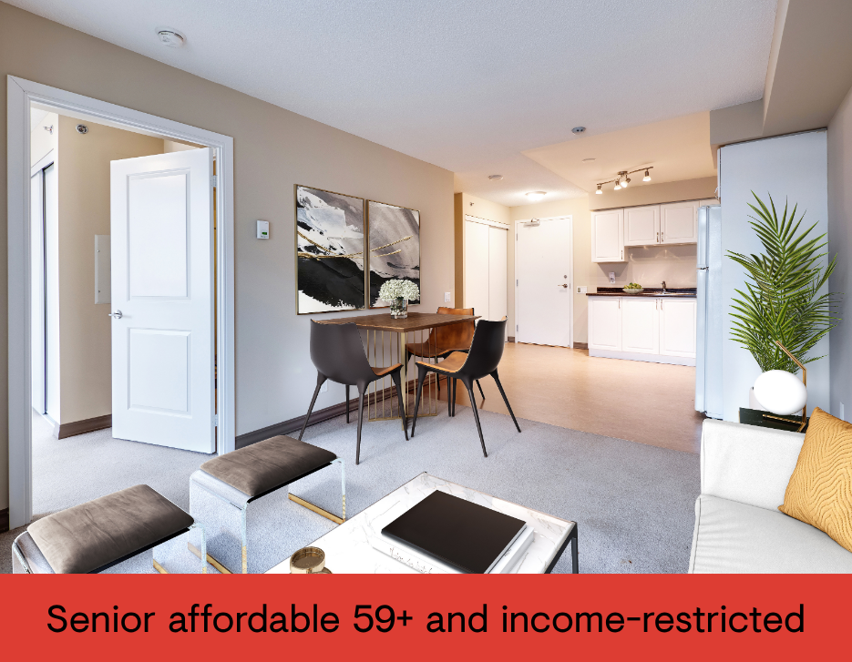 620 Martin Grove Rd - One Bedroom Affordable Suite 3