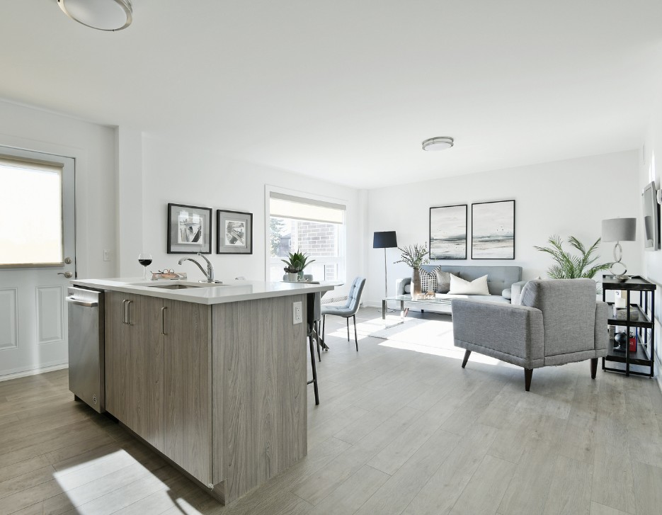 Skyline Stacked Townhomes - Two Bedroom Townhomes 2