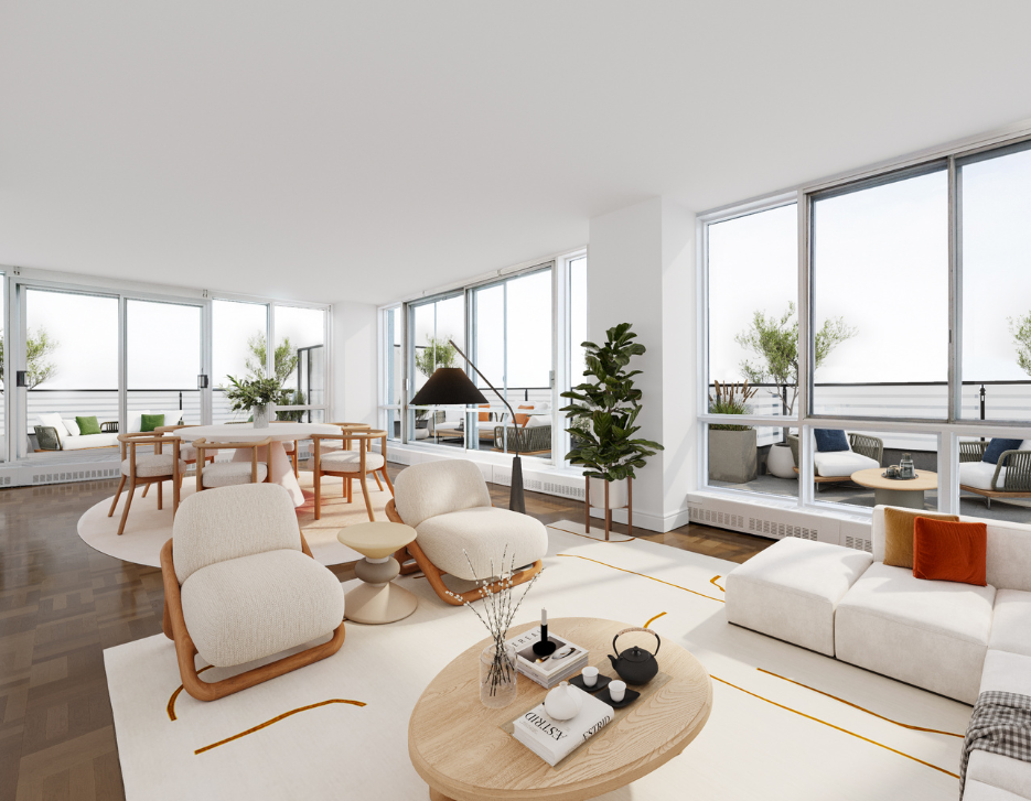 Rockhill Apartments - 5 1/2 (3 Bedroom Penthouse) Renovated 3