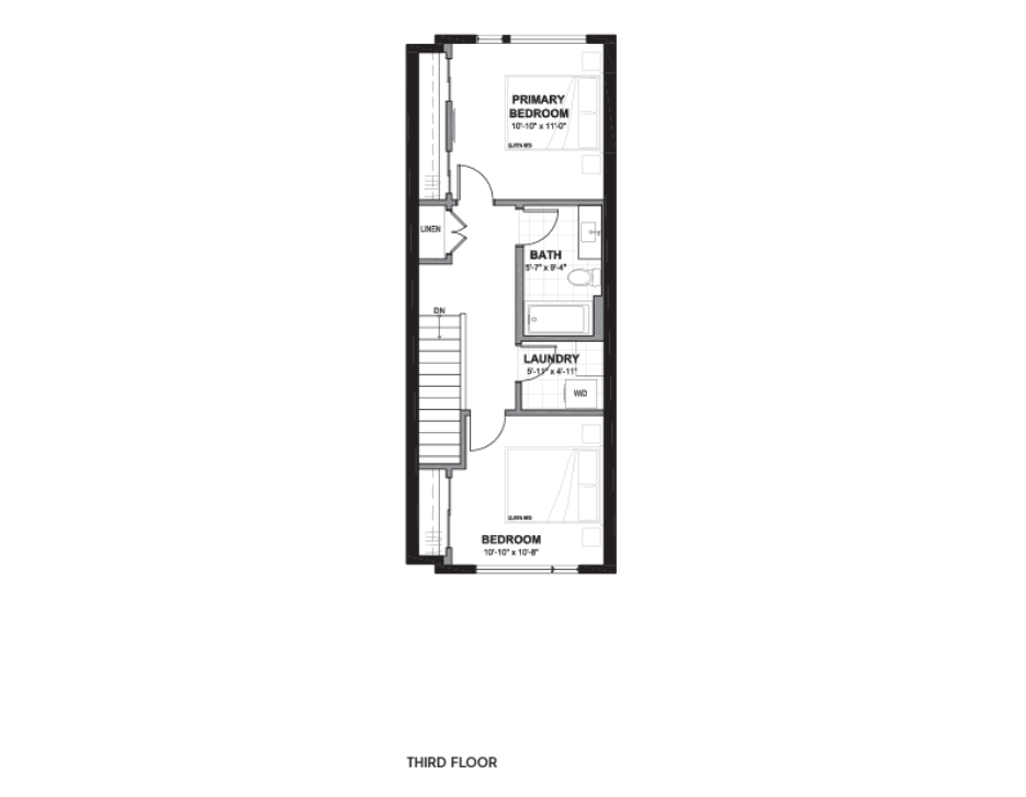 East Hills Crossing Townhomes - Two Bedroom Townhomes 2