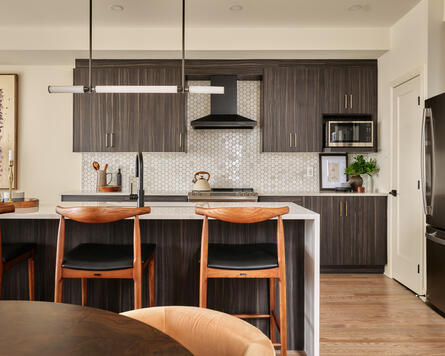 Kitchen in Simcoe Model Home