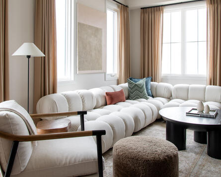 Living Room in Wynwood Model Home